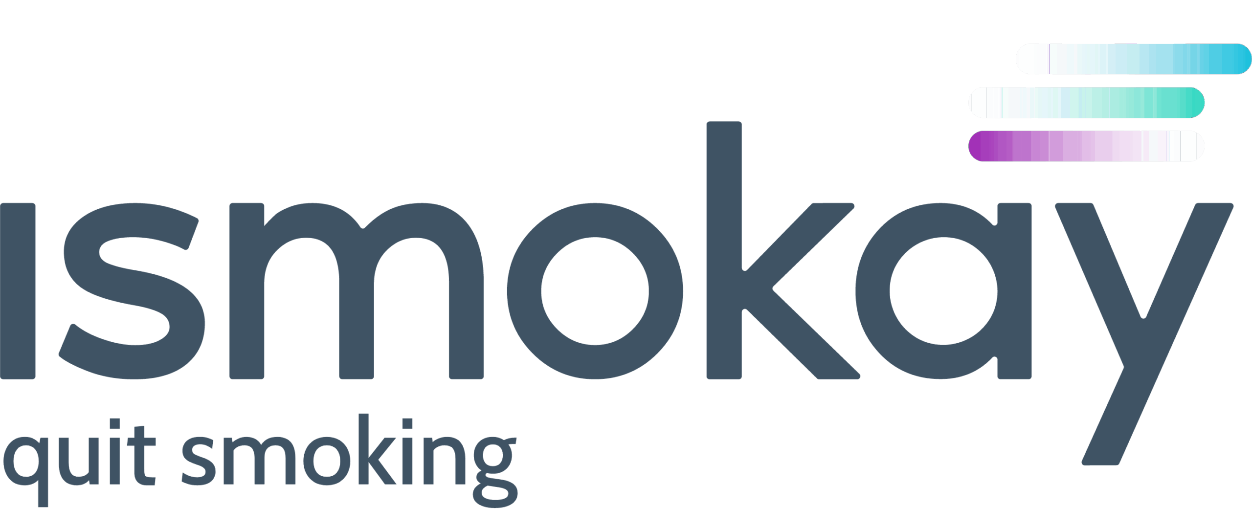 logotipo ismokay quit smoking
